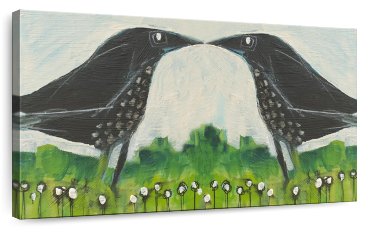 Yardbird 1 Beak To Beak Wall Art